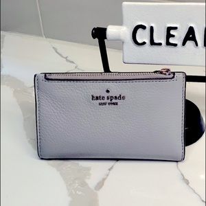 ♠️♠️ Kate Spade - Crossgrain Bifold Wallet - Grey ♠️♠️